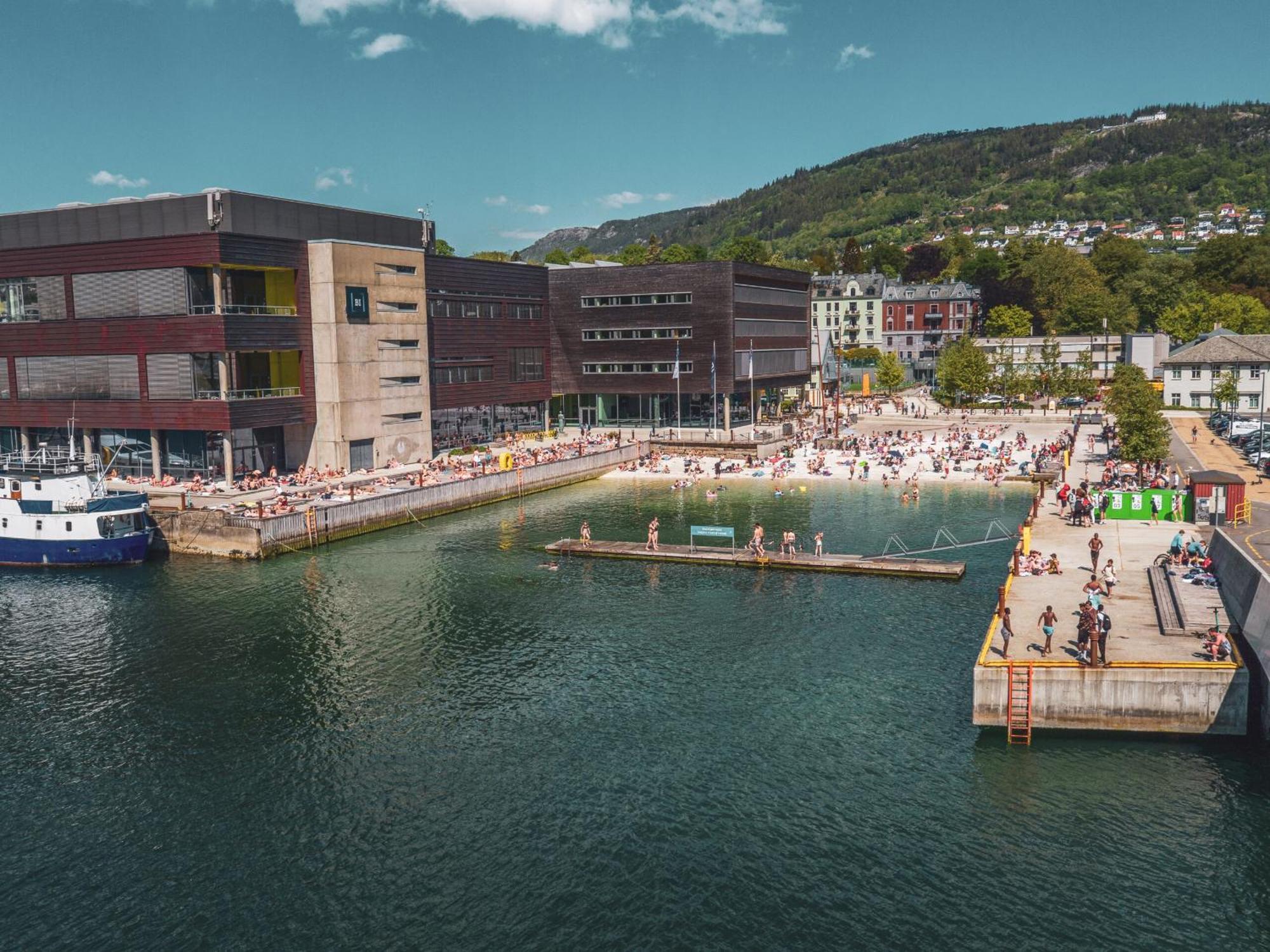 Byleilighet I Sjokanten M Terrasse Bergen Buitenkant foto